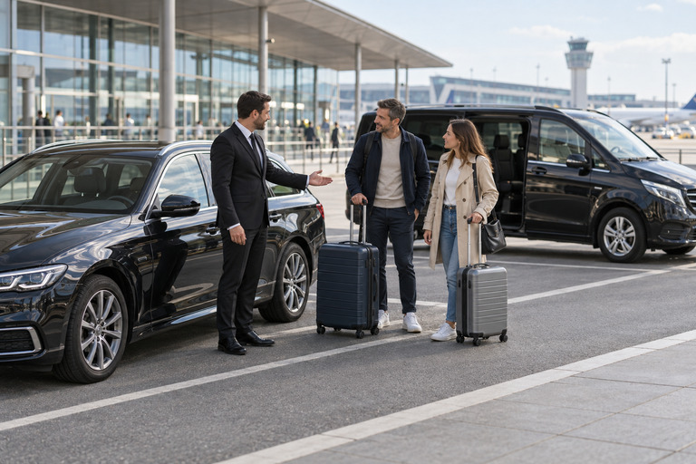 Fly-Transfer: Fahrzeugwahl auf Fahrgäste und Gepäck abstimmen